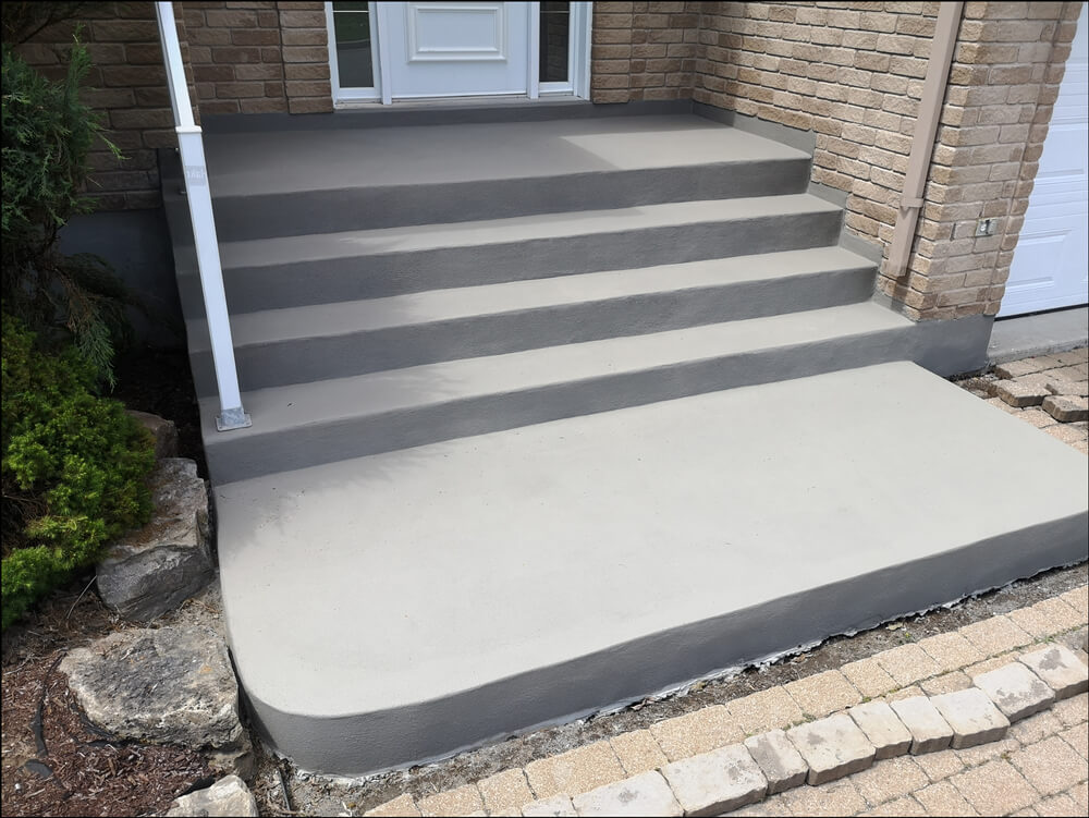 concrete steps vs wooden stairs