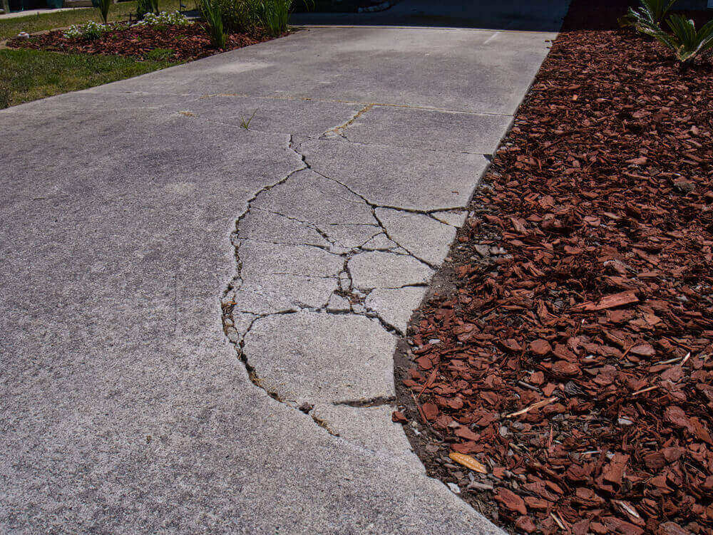 repair cracks and potholes
