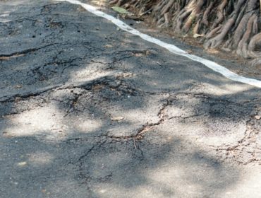 installing a new asphalt driveway