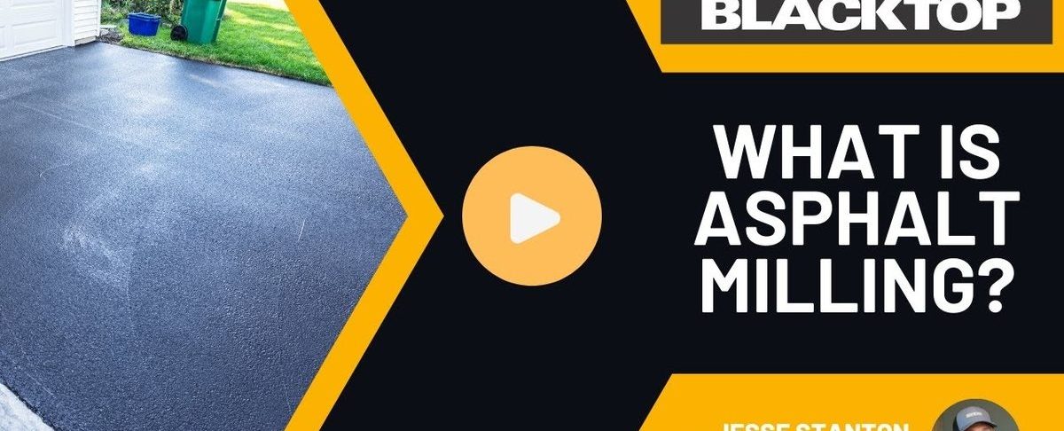 What Is Asphalt Milling?