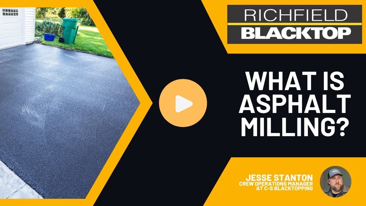 What Is Asphalt Milling?