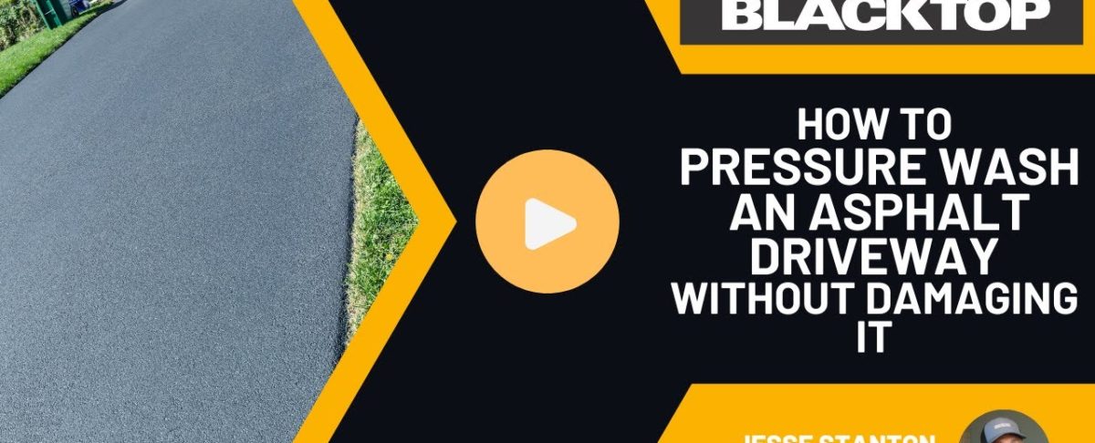 How to Pressure Wash an Asphalt Driveway Without Damaging It